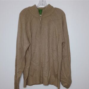 Rockwell tan knit pullover size XXL